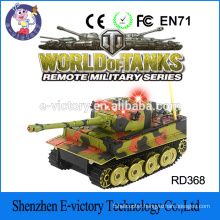 RC Fight Tank With Light Infrared 4 Channel Simulation Battle Tank Infrared Remote Control Car